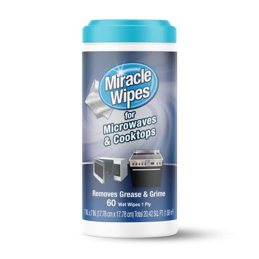 MiracleWipes Microwave and Cooktop Cleaning Wipes