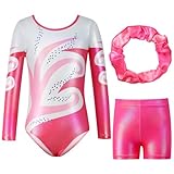 Matière douce : Les justaucorps de gymnastique sont fabriqués à 90 % en polyester et à 10 % en élasthanne doux pour la peau, ce qui est confortable, doux et respirant, aidant la peau à évacuer la transpiration. Il ne sera pas très étouffant lorsqu’il est porté pendant une longue période.