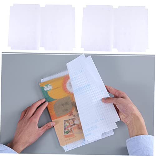 MAGICLULU 1 Conjunto/30 Pçs Mangas De Fichário Slipcase Para Papel Transparente Mangas De Relatório