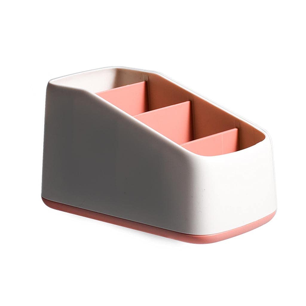 Organisateur De Bureau Multi-compartiments - Support Pour Télécommandes, Stylos, Petits Objets - Gris
