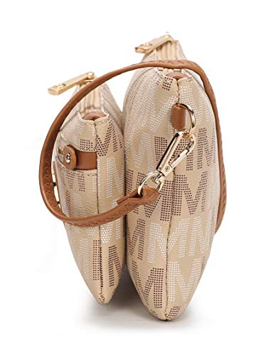 Image of Mia K Collection Crossbody Bags for Women - Adjustable Strap Handbag Wristlet - Small PU Leather Messenger Purse