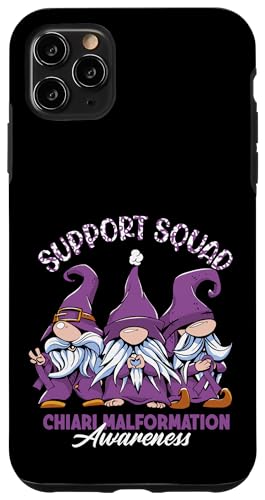 Coque pour iPhone 11 Pro Max Soutenir la formation de l'équipe de sensibilisation I CM Cerebellum Chiari Malformation
