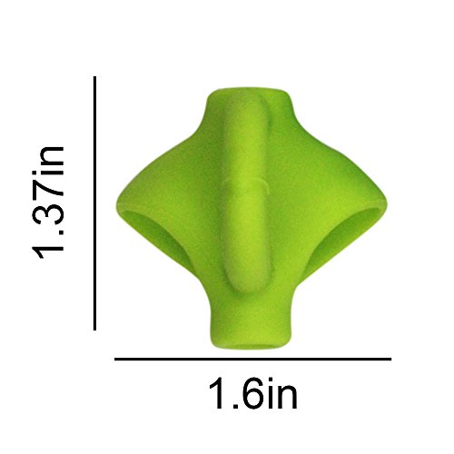 3 Pieces Pencil Grips - Children Pencil Holder Writing Aid Grip Trainer, Ergonomic Training Pen Grip Posture Correction Tool for Kid - Thumbnail 6