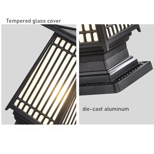 Farola solar IP65 contra la lluvia para iluminar exteriores sin cables 5