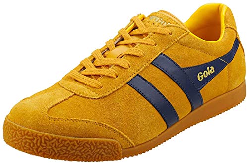 Image of Gola Equipe Suede - Sneakers for Men - Contrasting Wingflash - Heel Return - Durable Cupsole - Low Silhouette