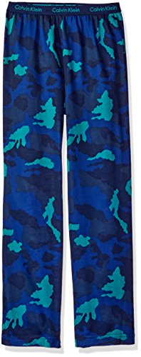 Calvin Klein Boys' Printed Jersey Sleep Pants with Logo Waistband