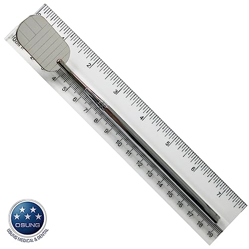 Osung Dental Anterior Mouth Mirror, Parallel with Softgrip Handle - DMPRA - Thumbnail 4