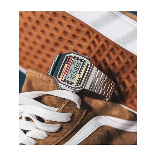 Casio Women's Digital Quarz Watch with Stainless Steel Strap A168WEHA-9AEF - Image 5