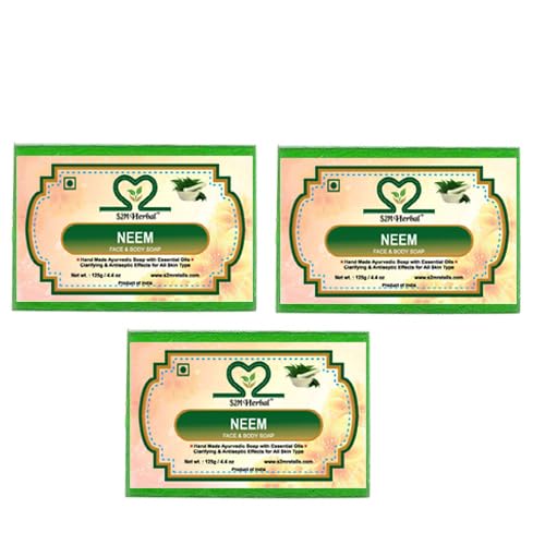 Image of Pure Neem Soap Pack Of 3 (3 x 125 g)