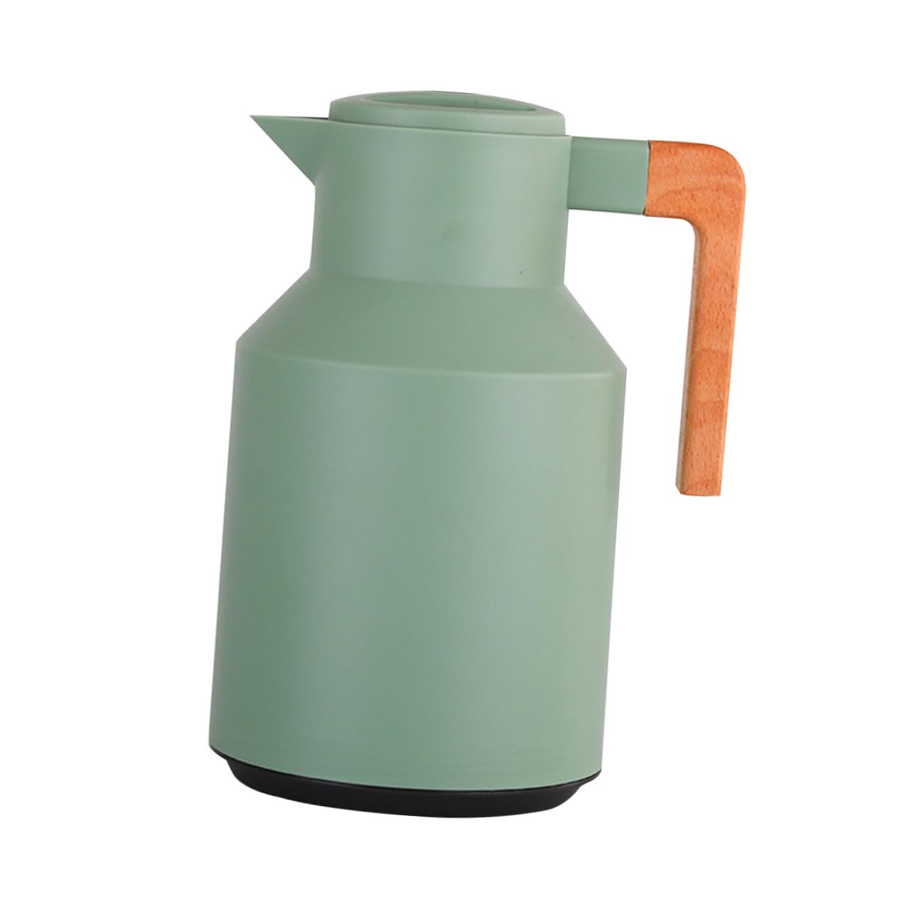 Botella Térmica Multiusos con Aislamiento Hermético Diseño Ergonómico con Mango de Madera para Agua Caliente el Hogar Portátil Dispensador Fácil de Usar