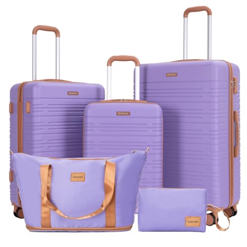 Image of 5-Piece Hardcase Luggage Sets 20 inch24 inch28 inch