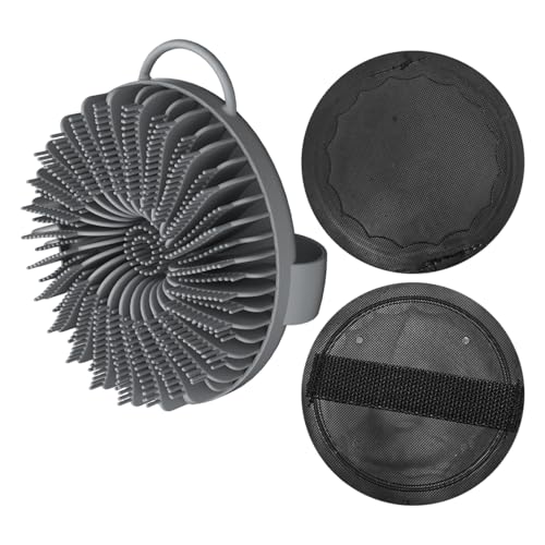 1 Brosse De Bain En Silicone Et 2 Brosses De Gommage Pour Le Corps, Accessoires De Bain, Outils De Nettoyage Du Corps, Brosses De Massage Corporel, Accessoires De Soins Du Corps