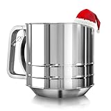 LIBERHAUS 5 Cup Flour Sifter for Baking ...
