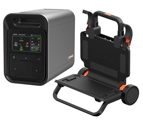 Image of Enphase IQ PowerPack 1500Wh + IQ Cart | UL 9540A Certified Portable Power Station | Home Backup Power Outage Emergency | LFP Battery | IQ8 Microinverters | Solar Generator | Enphase App