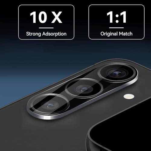Image of Xmon Back Camera Lens Protector for Samsung Galaxy S25 5G (1 Pack) Premium Camera Glass Protector Guard, Anti-Scratch, Ultra-Clear, Easy Installation