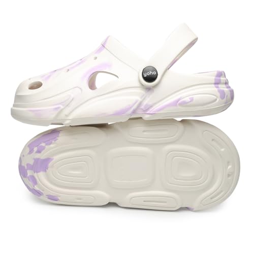 Image of YOHO Splash Multi Color Clogs for Kids, Boys & Girls | Waterproof Monsoon Footwear & Rainy Sandals | Adjustable Strap