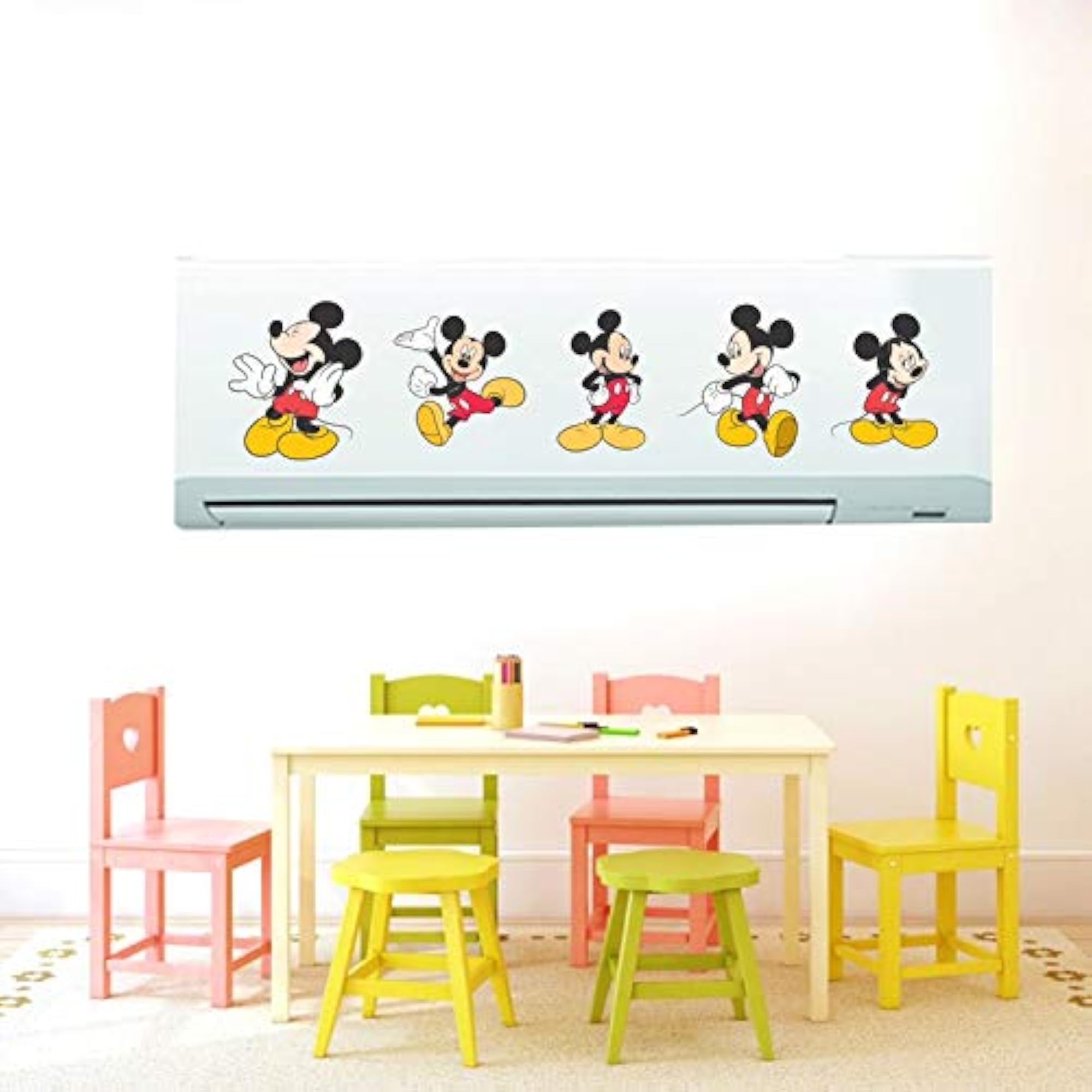 Cartoon Character AC Sticker