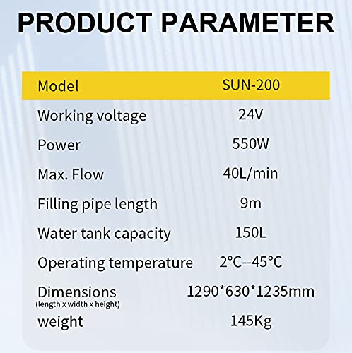 SUN-200 Cutting Fluid Filling Machine for CNC Machine Tool Use