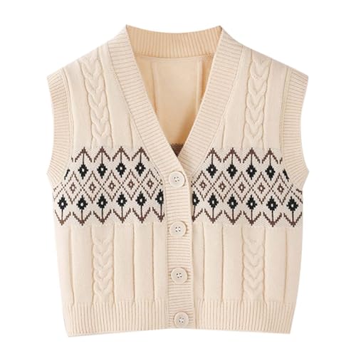 Jersey sin mangas para bebé niño, punto acanalado, cárdigan sin mangas, cuello en V, chalecos de punto cálido para invierno, chalecos con botones frontales, chalecos de ganchillo para niños, ropa de