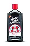 Barrett-Jackson Chrome & Metal Polish - Chrome Cleaner, Metal Cleaner, Aluminum Cleaner, Wheel Cleaner - for Premium Car Care, 9966, 10 oz.
