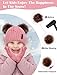Senker Fashion Winter Beanie Kids Hat and Gloves Set for Girls Boys Toddler Pompom Knit Fleece Lined for Cold Weather
