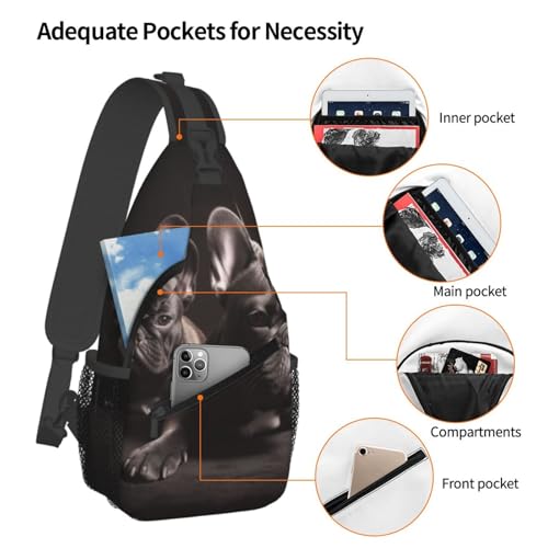 Mochila Bandolera Cruzada de Hombre para Senderismo miniatura 4