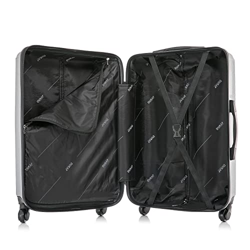 Image of DUKAP DISCOVERY 24-Inch Medium Hardside Spinner Luggage Lightweight Travel