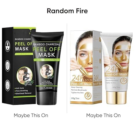 Miniatura 7 de Máscara eliminadora de puntos negros, máscara facial de carbón activado, removedor de puntos negros para piel grasa, limpieza profunda para cara,