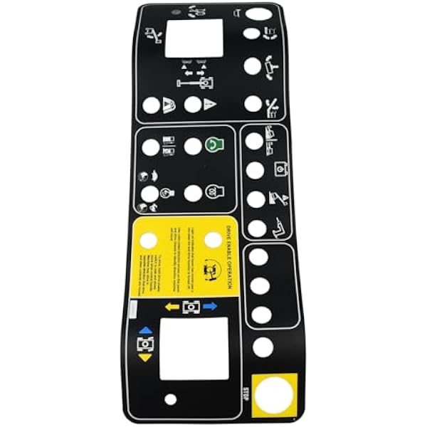 147575GT Naklejka na panel sterowania 147575 kompatybilna z Genie Boom Lift S-65 S-65TRAX S-80 S-80X S-85 S-60 S-60TRAX S-60X