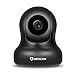 Dericam Home Security Camera,1080P Full HD WiFi IP Security Camera with Stylish Appearance Design, Pan/Tilt Control, 4X Digital Zoom, Night Vision and Two-Way Audio, P2 Black