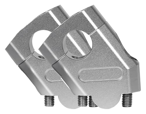 Lenkererhöhung Motorrad Für BMW Für G310GS Für G310R Erhöhung Bar Montieren Verlängerung Teller Höhe Adapter Vorbau Halterung Motorrad Lenker Riser Klemme(Red 1)