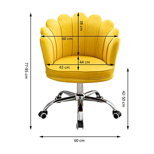 Chaise d'ordinateur rotative à 360 ° et fauteuil de bureau ergonomique