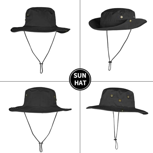 Sun-Hats-for-Men-Women-Boonie-Hat-Foldable-Fishing-Hat-UPF-50-Bucket-Hat-for-Fishing-Hiking-Garden-Safari-Beach