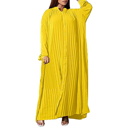 Robe paillettes décontractée confortable et jupe bouffante unie tendance