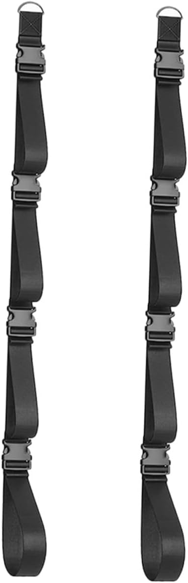 Adjustable Wall-mount Storage Strap 2pcs Garage Storage Rack with Buckles Heavy-duty Hanging Wall Strap for Garage and Workshop Organization