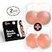 2 Pairs Adhesive Bra, Breast Lift Tape Silicone Breast Pasties Nipple covers