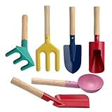 Design Économe en Espace: Les outils de jardinage pour sont équipés d'un cylindre compact qui sert de système de stockage portable, simplifiant l'organisation des outils et permettant un accès rapide en déplacement lors des activités en plein air ou des sessions de jardinage dans le jardin. Ce design optimise l'espace pour un rangement facile, idéal pour les jeunes jardiniers lors de sorties extérieures ou de projets de jardinage à la maison, avec des outils de jardinage pour pra