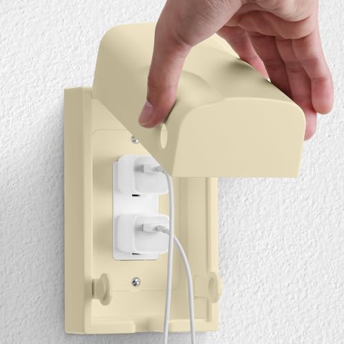 Cache-prises pour prises électriques Bates dans le salon de bébé