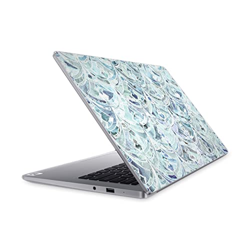 Skin vinyle motif marbre et art déco compatible avec Mi Notebook 14 (2020)