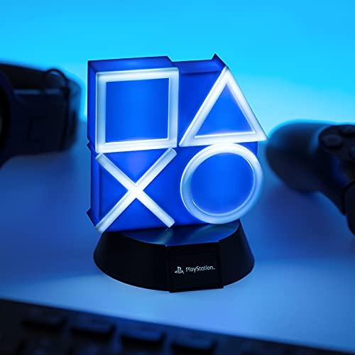 Miniatura 6 de Paladone PlayStation 5 Icon Light - Mercancía para decoración del hogar, color azul, PP7929PS