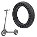 Scooter Solid Tires Electric Scooter Replacement Wheels Tire Electric Scooter Wheels Replacement Tire Solid Tire ExplosionProof Rubber Wheel Tyre Replacement Electric Bicycle