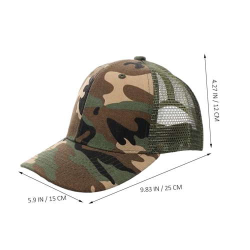 Sun Protection Cap for Boys and Girls Mesh Baseball Hat Boy Girl Camouflage for Outdoor Activities4