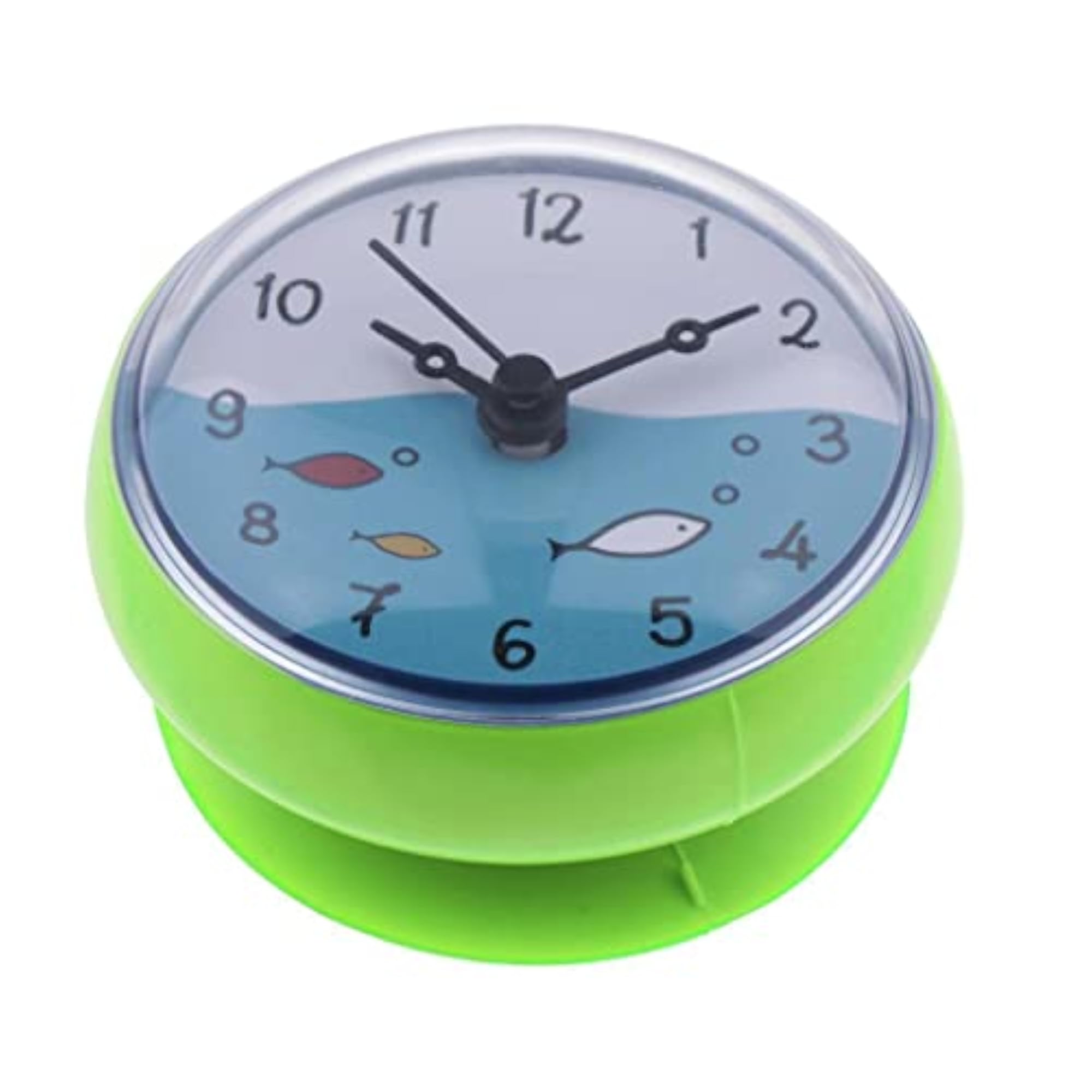 Mini Wall Clock Suction Cup for Bathroom