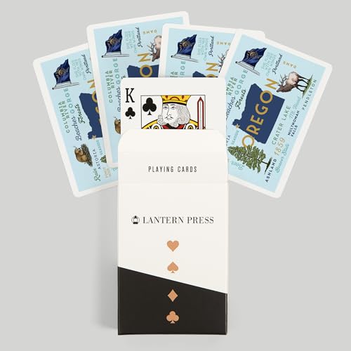 Baraja de Póker Seaside Oregon 52 Cartas Tamaño Póker miniatura 6