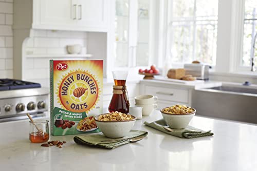 Honey Bunches of Oats Maple Pecan, Heart Healthy, Low Fat Cereal, made with Whole Grains, 12 Ounce - Image 6