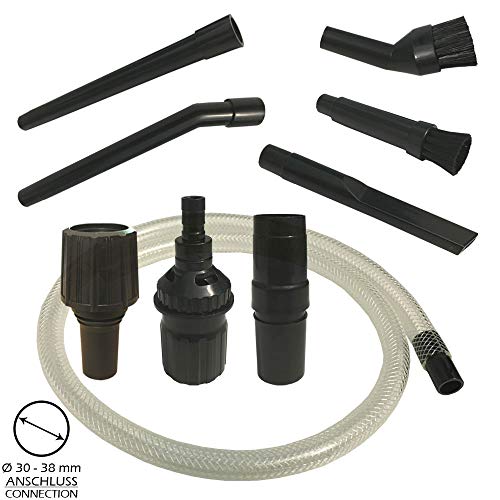 Düsenset PC-Reinigungsset Für Bestron K2026, Bosch BSA3083/09, Bosch BBS600002, Bosch BSG8PRO209, Bosch BBS1118, Bosch BSG61832, Bosch BBZ52AFG1(00), Pro Energy Pro Animal Hair compressor techno