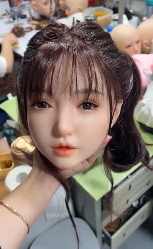 Amazon.co.jp: フィギュア ヘッド単体 100%シリコン製Head 頭のみ 化粧 
