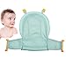 HBIAO Supporto per Il Bagno del Neonato, Rete per Il Bagno del Bambino, Supporto per Il Bagno Antiscivolo di Alta qualità e Confortevole, Adatto per Il Bagno del Neonato,Verde
