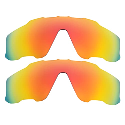 Verres polarisés Oakleys Jawbreaker Rouge contre l'éblouissement solaire sur la route