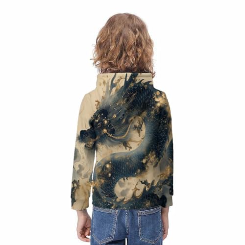 Sweat dragon garçon idéal pour l'école et les loisirs extérieurs - 4